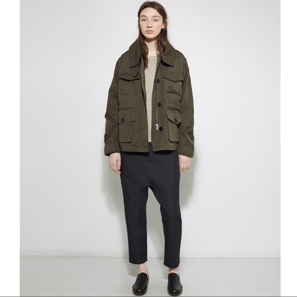 NWOT Hope STHLM Command Military Jacket - Green - Picture 5 of 8